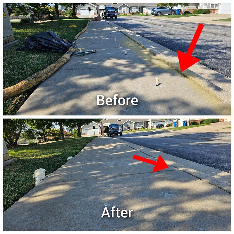 Concrete leveling Springfield, MO