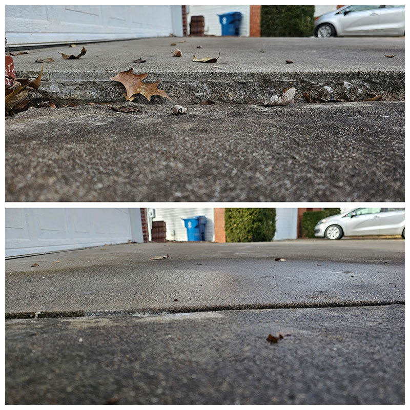 Driveway leveling Springfield, MO