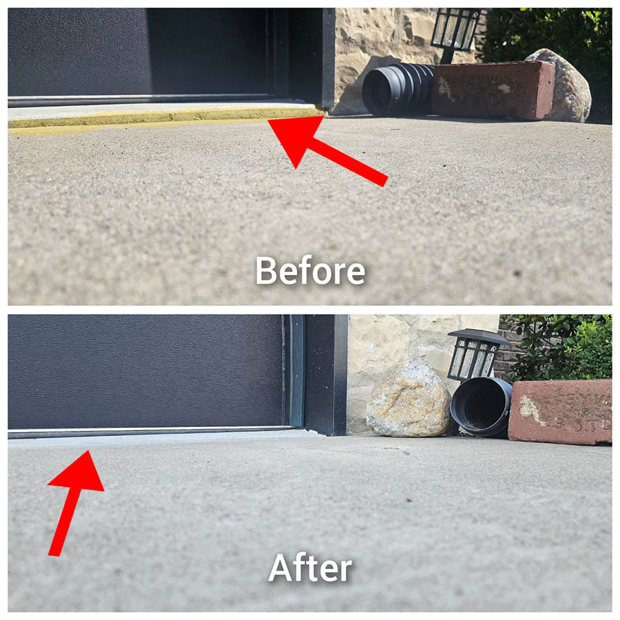 Sinking Concrete Raise it. Dont Replace It