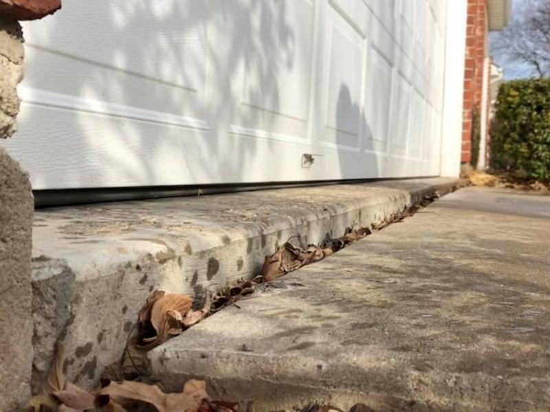 concrete leveling before