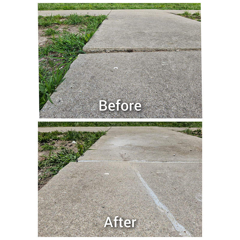 concrete raising near Springfield