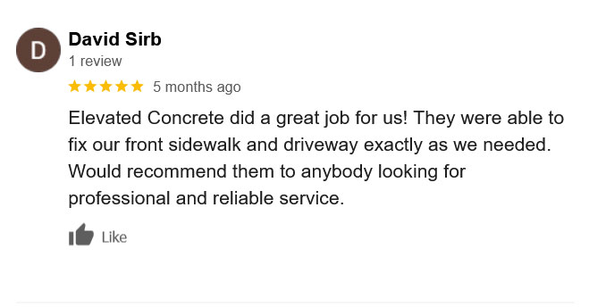 Concrete Lifting Google Review 04