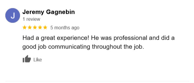 Concrete Lifting Google Review 15