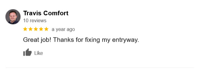 Concrete Lifting Google Review 20
