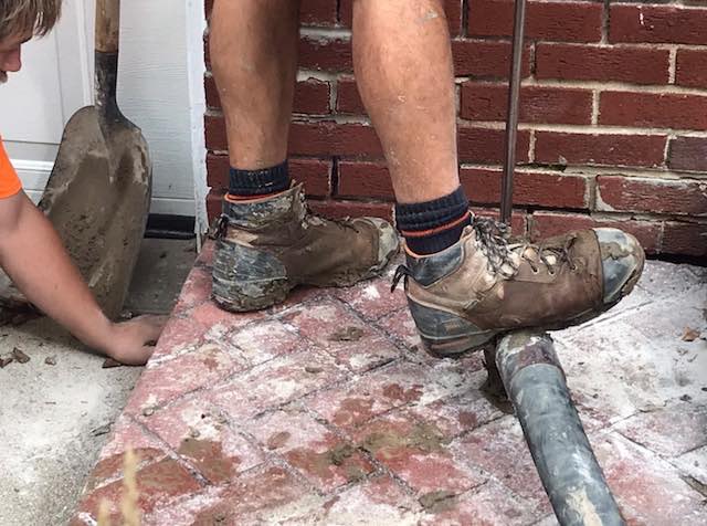 Concrete raising and leveling Mudjacking