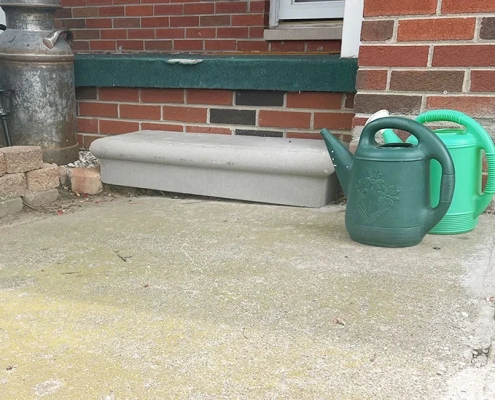 polyurethane patio leveling Springfield