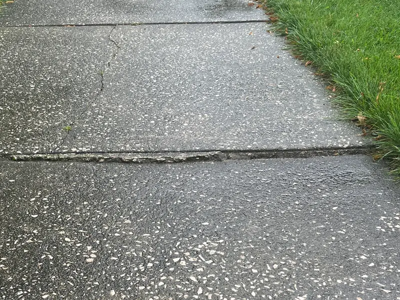 Uneven Sidewalk in Willard, MO