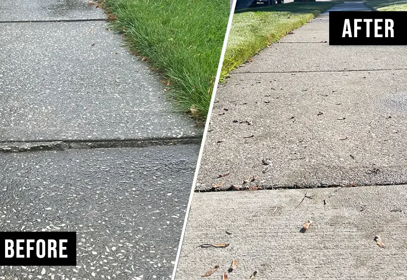 sidewalk leveling Willard, MO