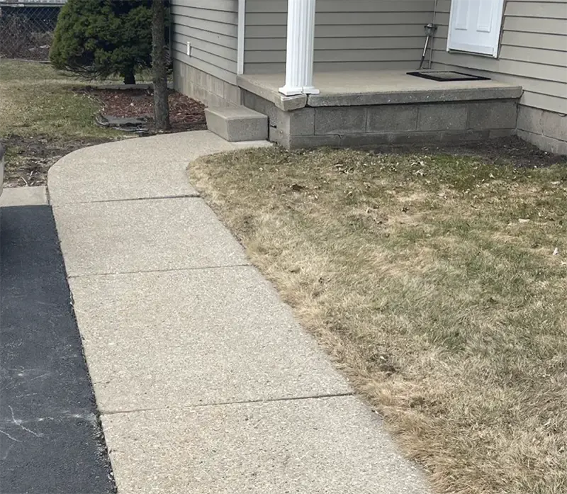 Walkway trip hazard repair Rolla, MO