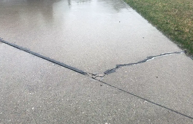 Settled Driveway Lifted and Stabilized in Camdenton, MO